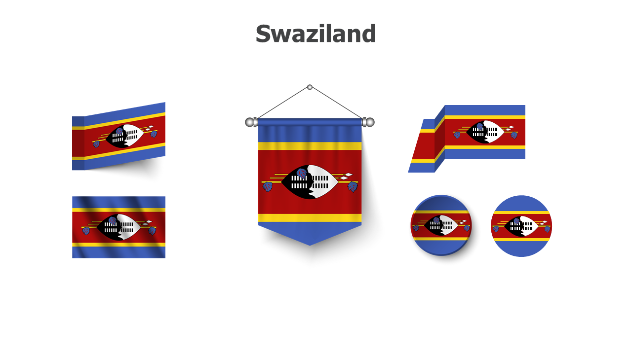 Flag,editable flags,Powerpoint,infographics,slides,Templates,Swaziland