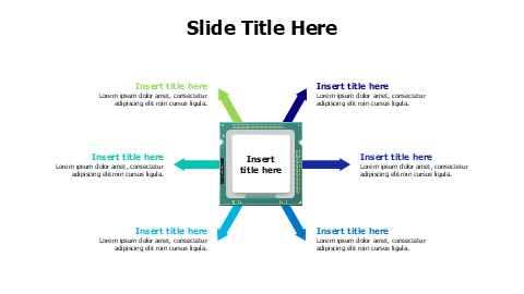 6 points processor infographic