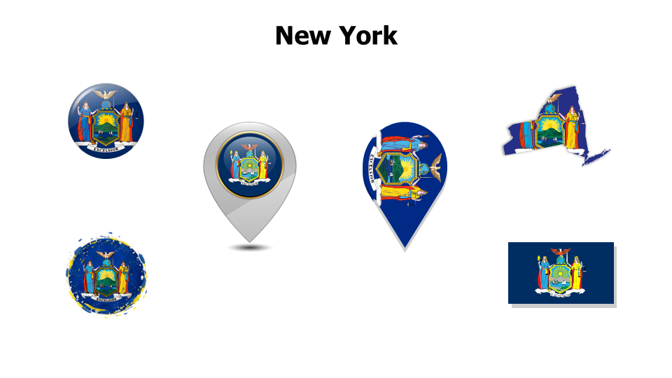 New York state flag