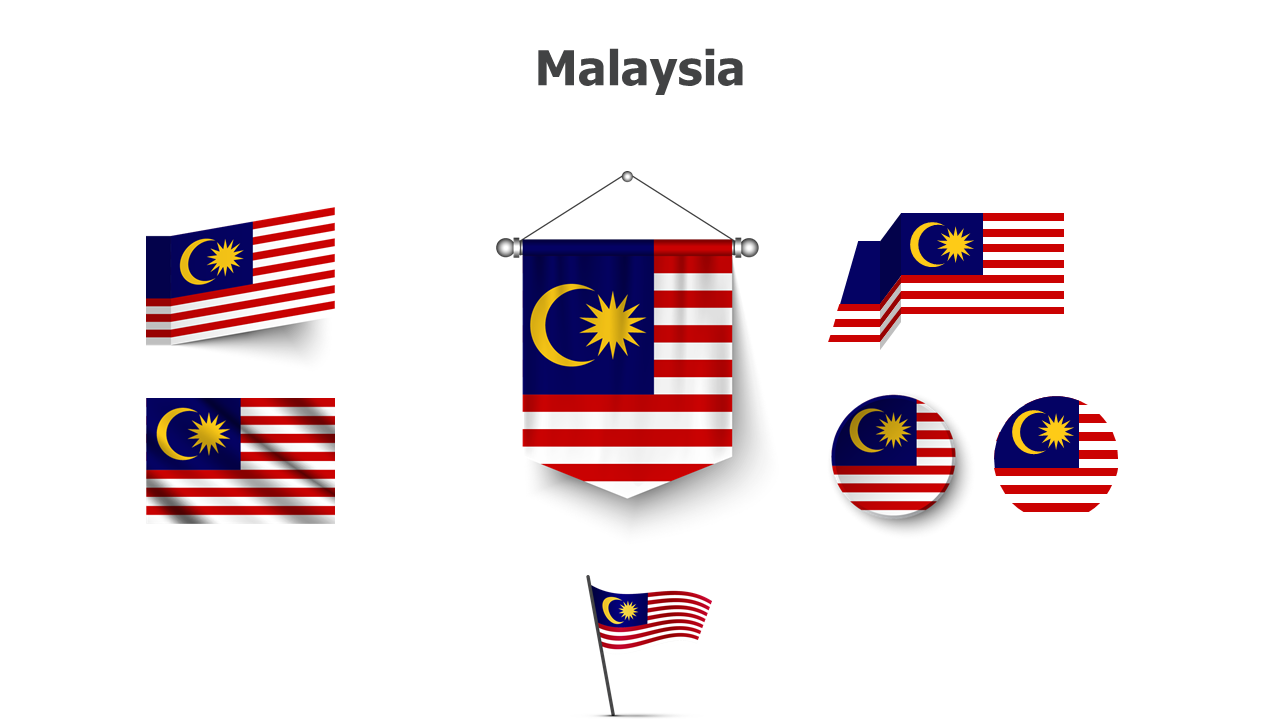 Flag,editable flags,Powerpoint,infographics,slides,Templates,Malaysia