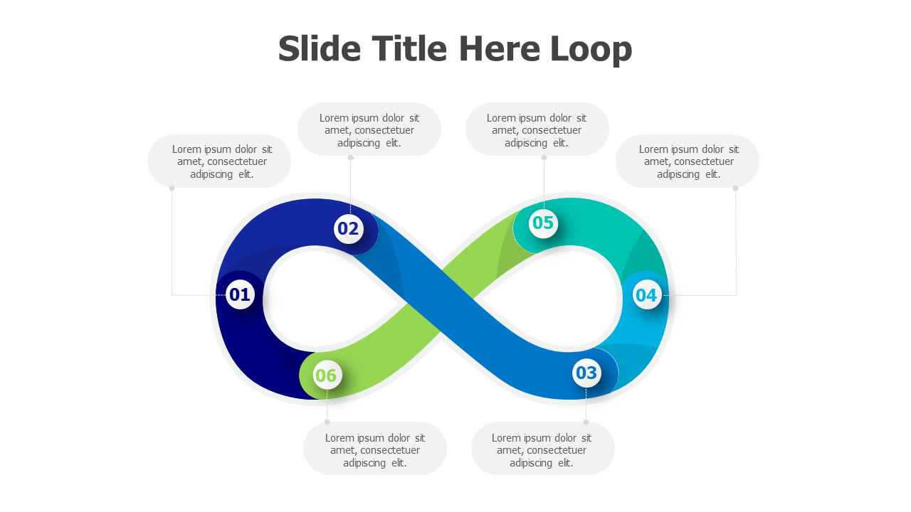 Infinity,loop,agile,continuous,process,neurodiversity sign,powerpoint,infographics