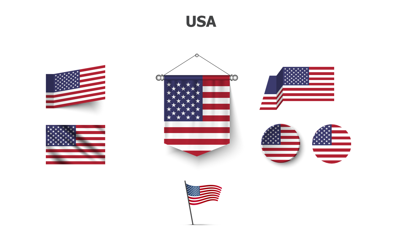 Flag,editable flags,USA