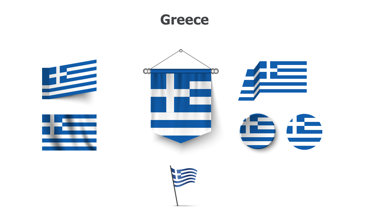 Flag,editable flags,Powerpoint,infographics,slides,Templates,Greece