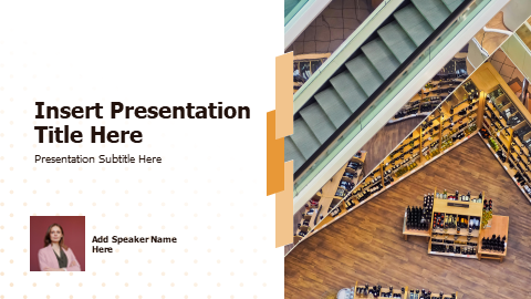 Library Architecture Geometric Cover Template