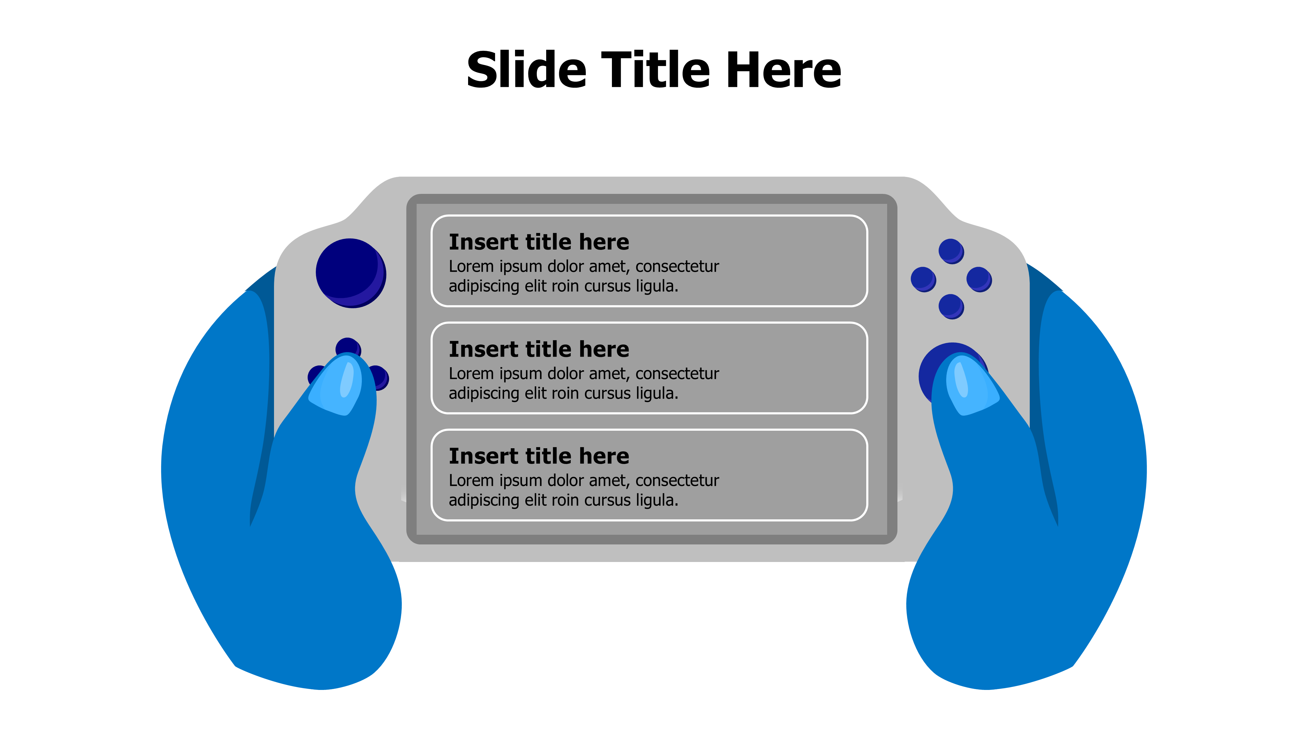 3 points controller infographic