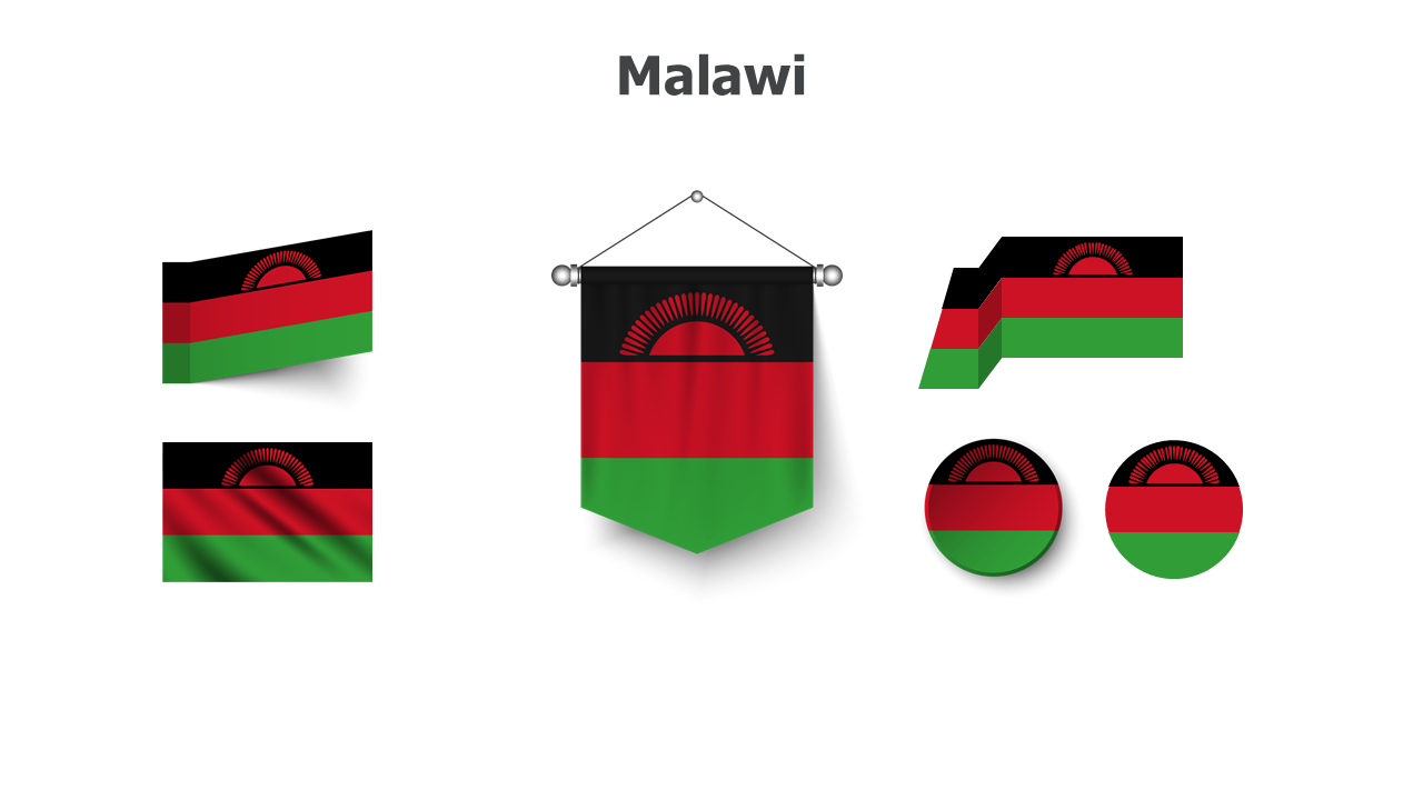 Flag,editable flags,Powerpoint,infographics,slides,Templates,Malawi