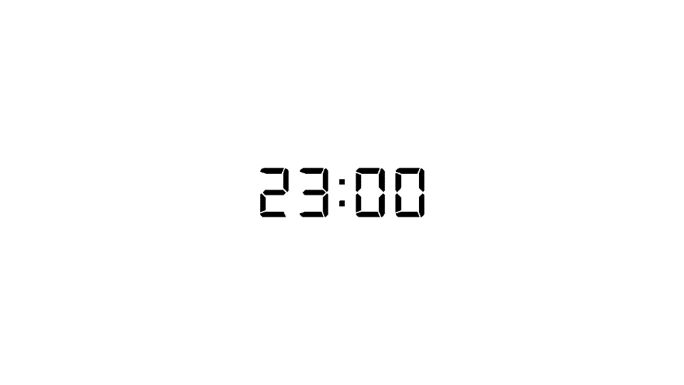 23 Minutes timer