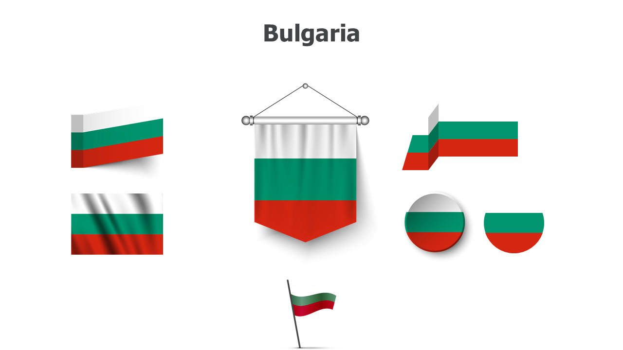 Flag,editable flags,Powerpoint,infographics,slides,Templates,Bulgaria