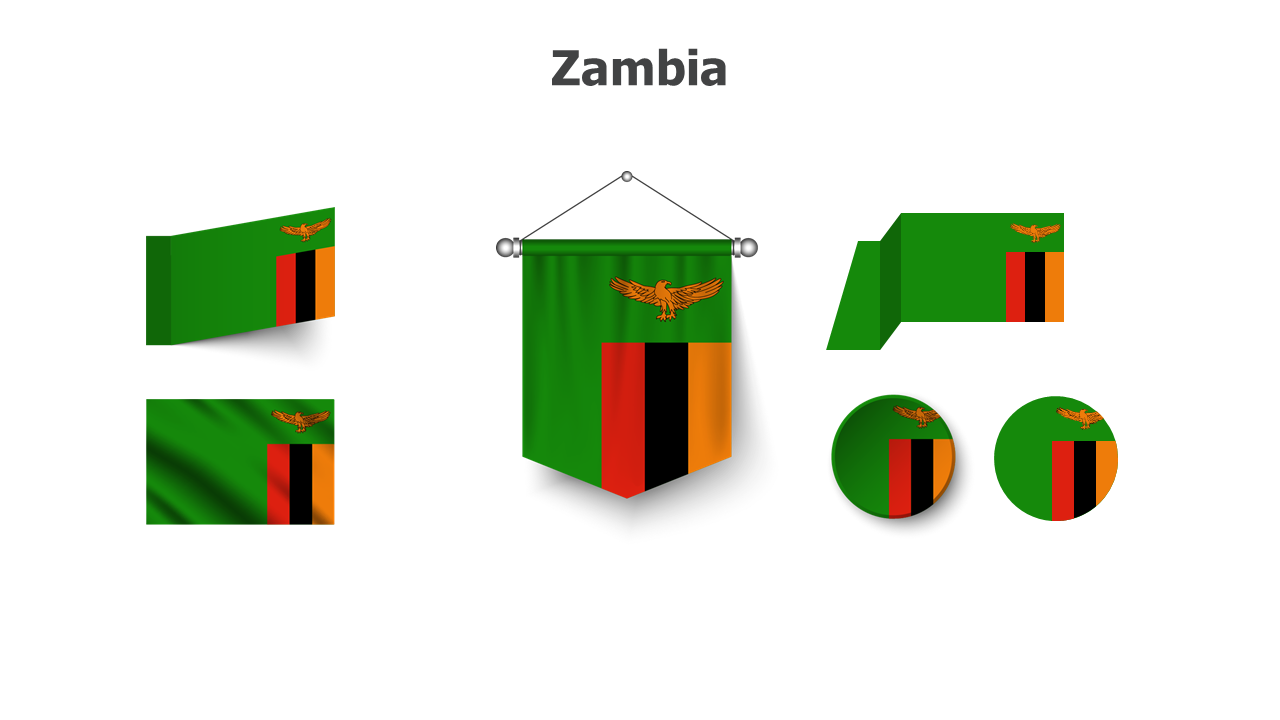 Flag,editable flags,Zambia
