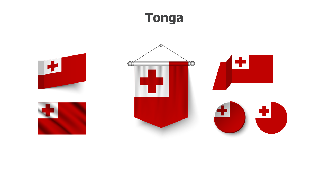Tonga flags