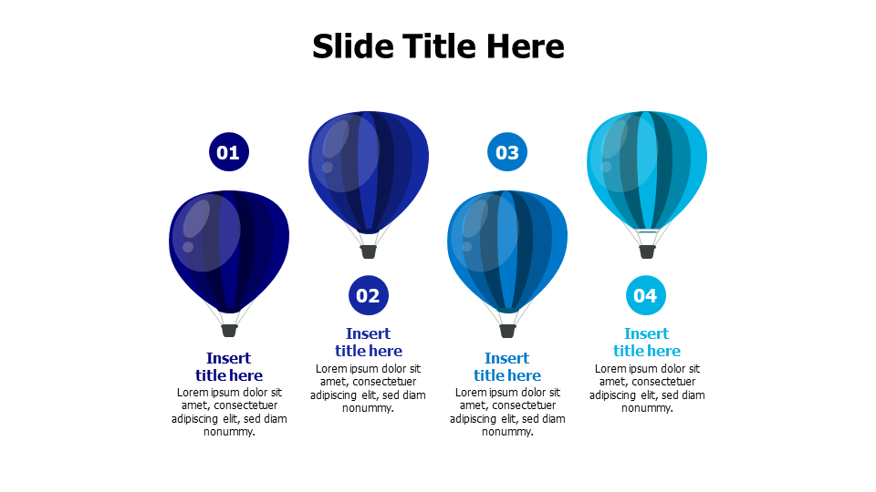 Miscellaneous,Powerpoint,Keynote,Google slides,Infographics,template,hot-air ballons,fly