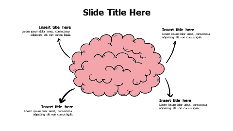 4 points from a doodle brain infographic