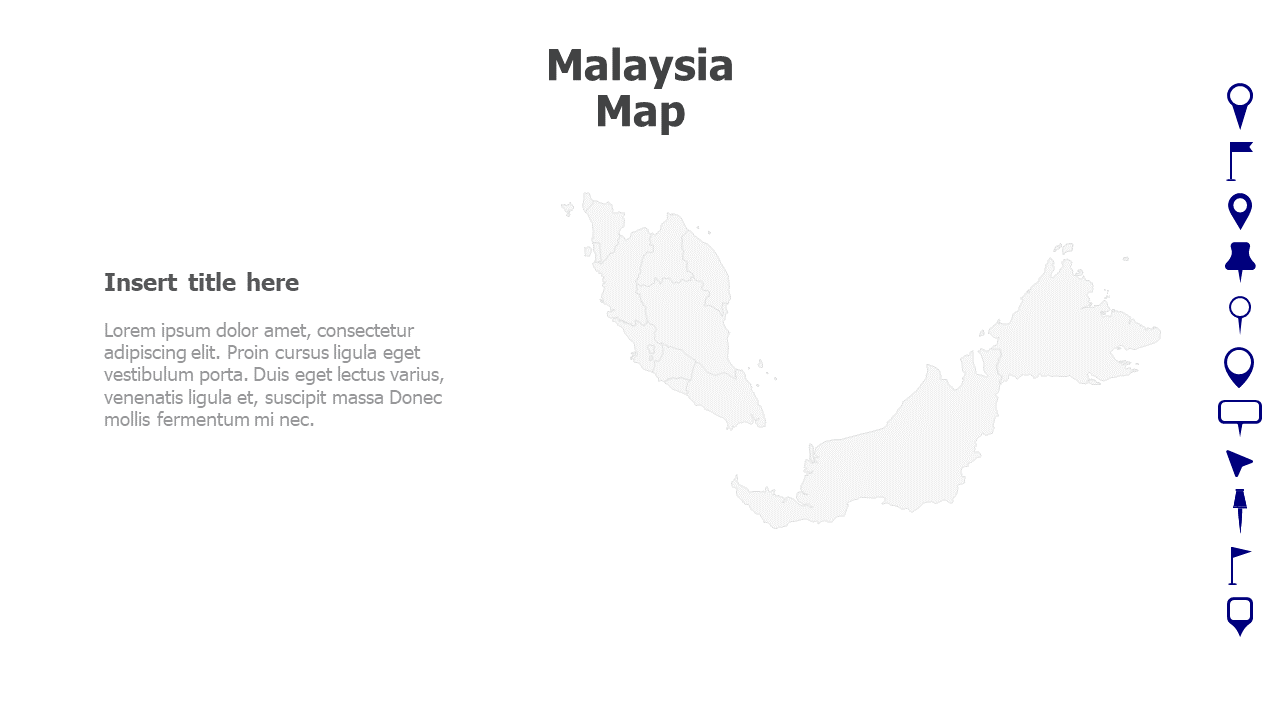 Map,Editable map,pins,countries,counties,infographics,continent,powerpoint,powerpoint infographics,Google slides,Keynote,Malaysia Map
