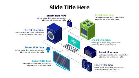 8 points smart house devices infographic