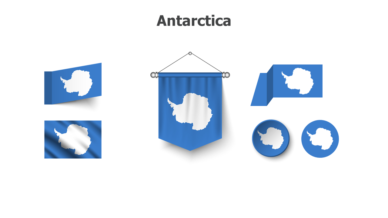 Flag,editable flags,Antarctica