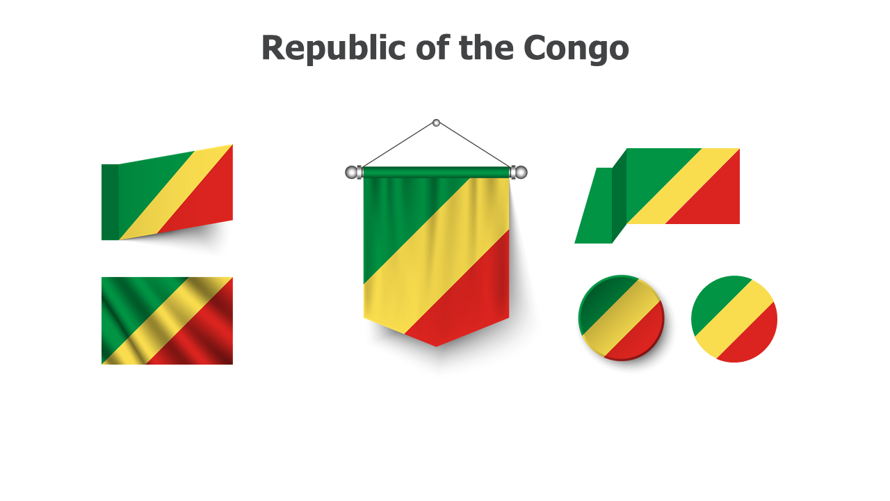Flag,editable flags,Powerpoint,infographics,slides,Templates,Republic of the Congo