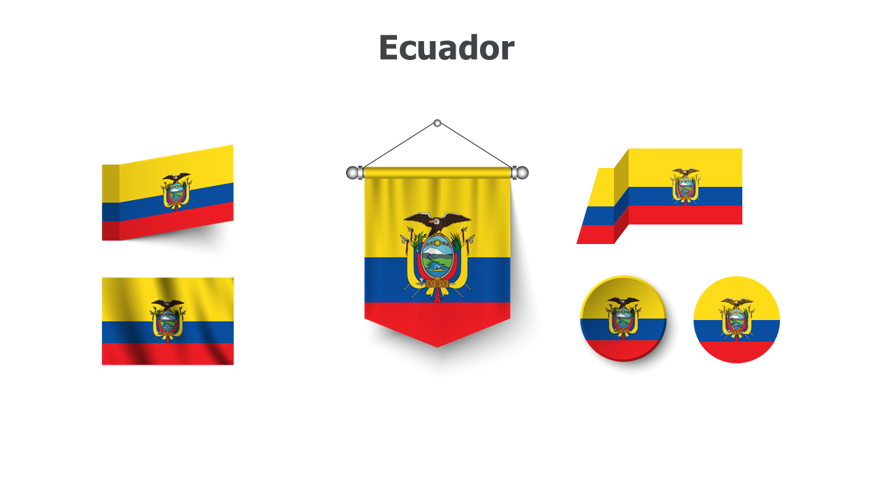 Flag,editable flags,Powerpoint,infographics,slides,Templates,Ecuador
