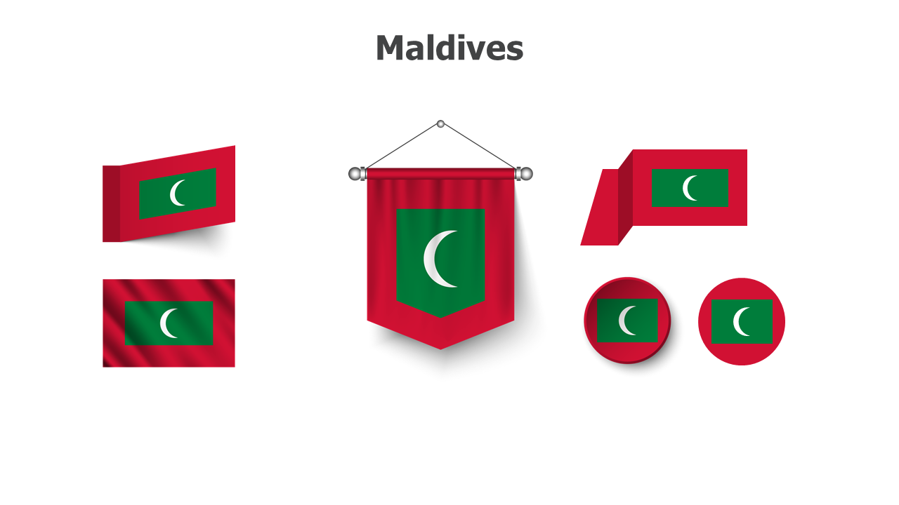 Flag,editable flags,Powerpoint,infographics,slides,Templates,Maldives