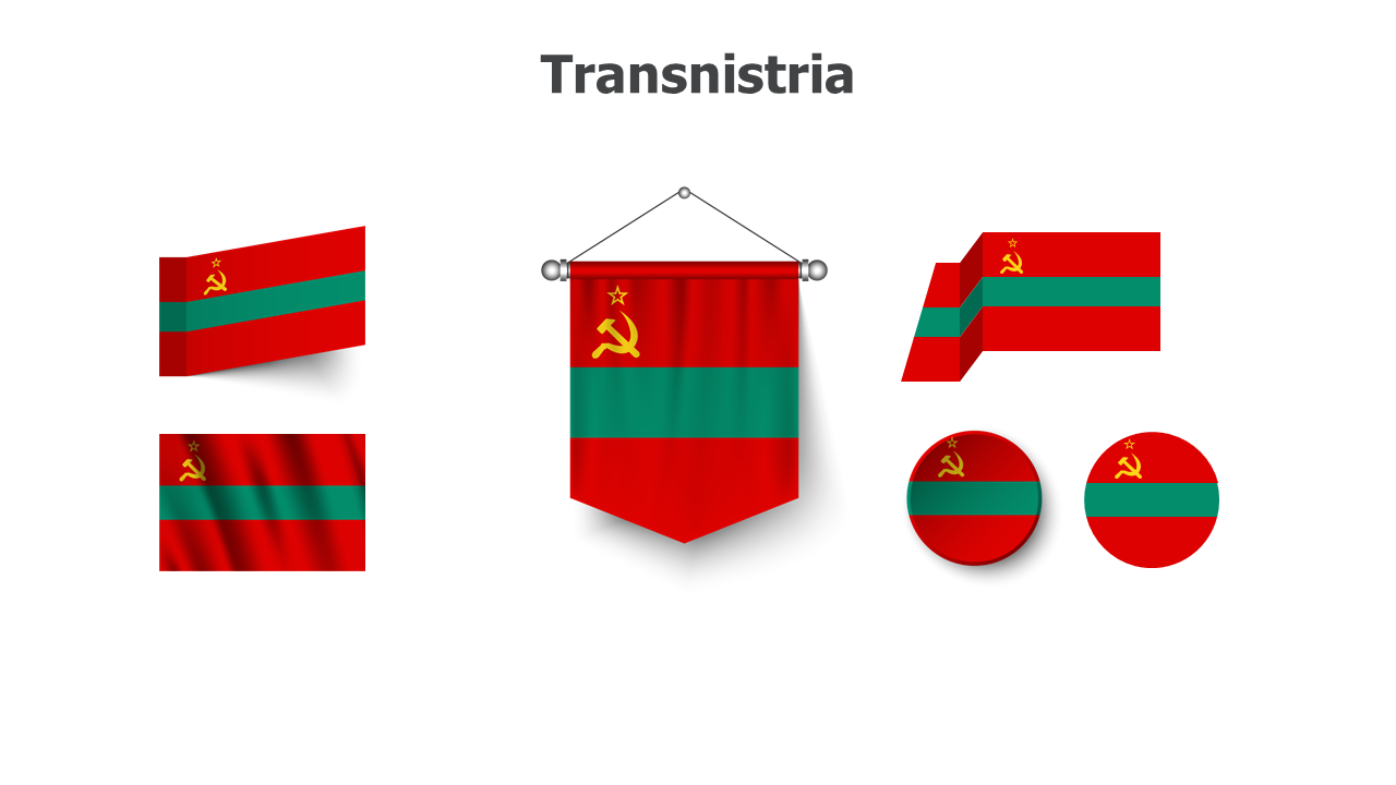 Flag,editable flags,Powerpoint,infographics,slides,Templates,Transnistria
