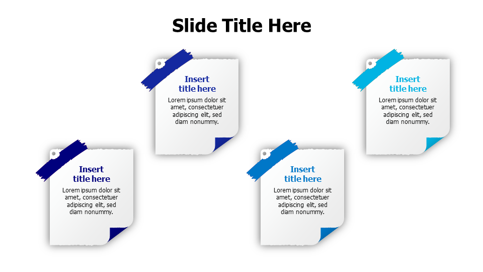 Sticky notes,sticky,powerpoint,Google slides,keynote,infographic,template,paper