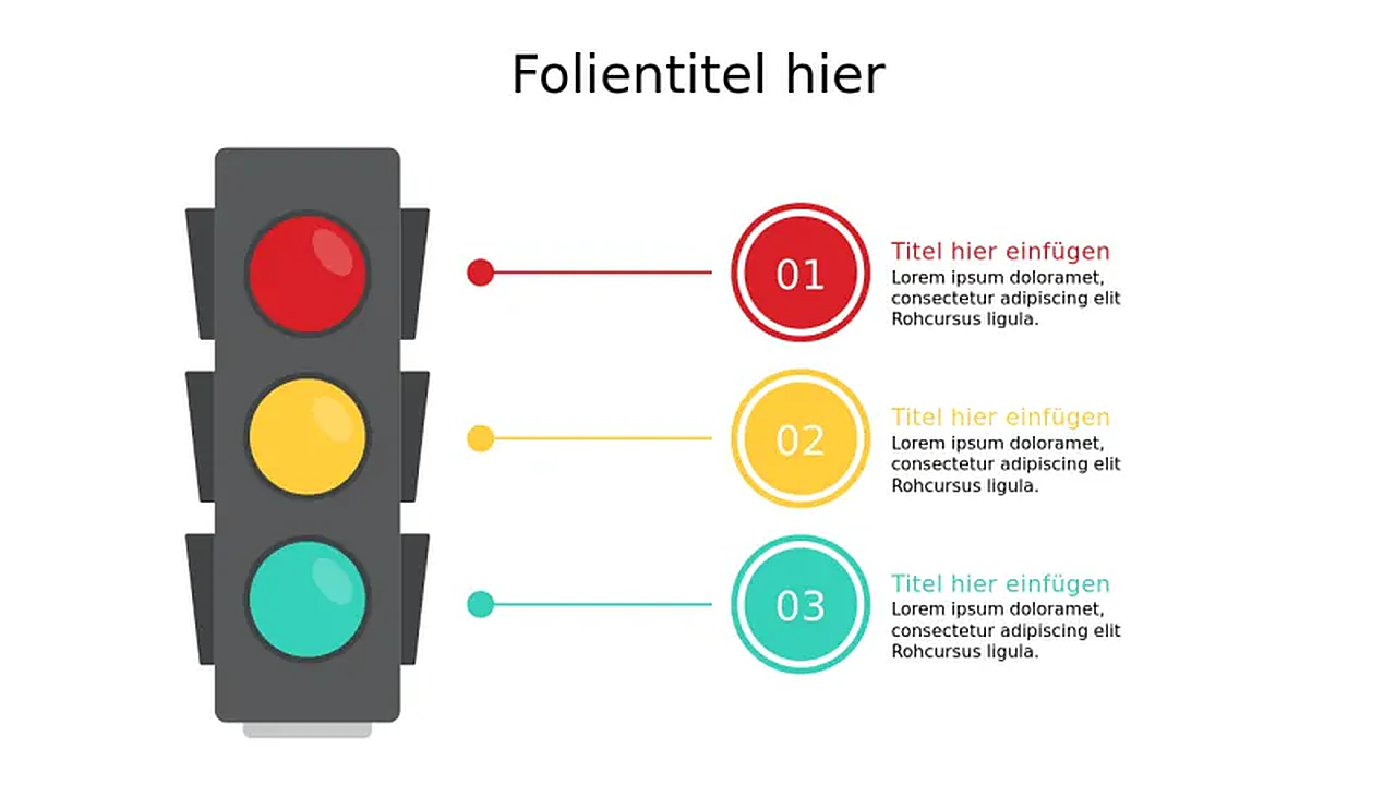 ampel-status-tracker-infografik-verschiedenes-ppt-design