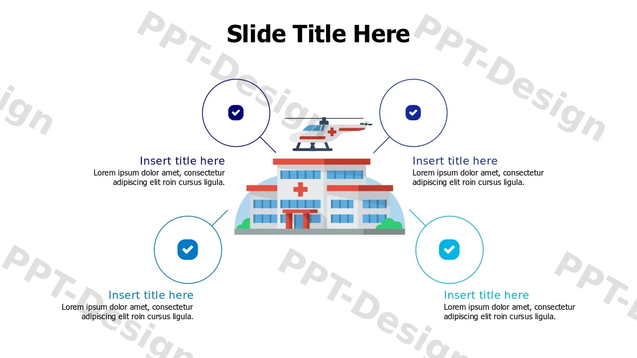 Hospital Complex Four Point Analysis Layout