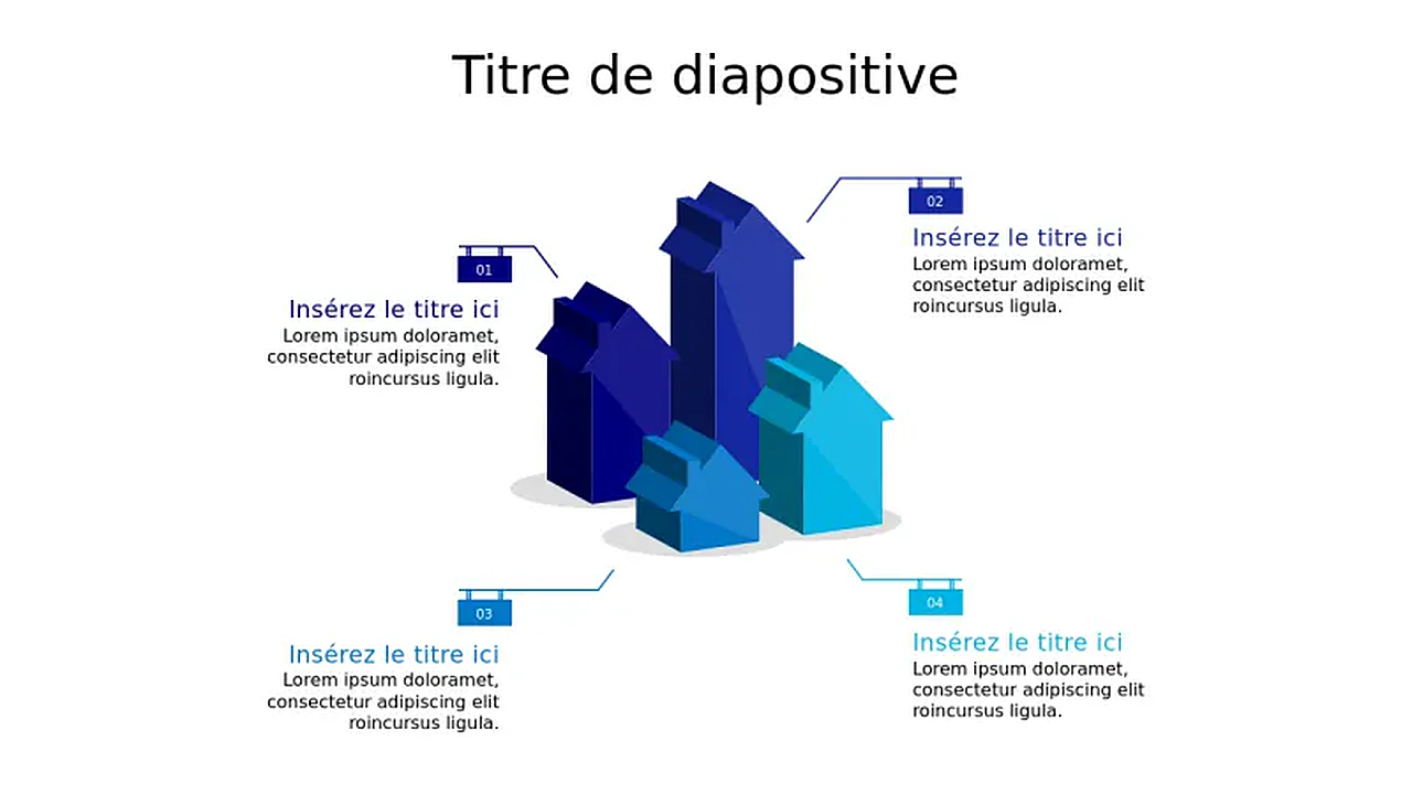 Infographie 3D des Tours Immobilières en 4 Secâ€¦ | PPT Design