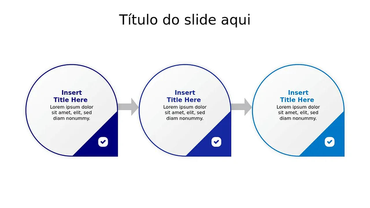Processos Em Ppt Infográfico Circular de Fluxo de Processo em T… | PPT Design