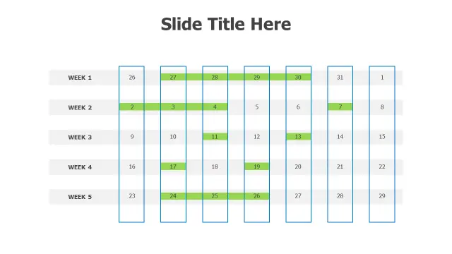 1286+ Free Calendar PowerPoint Templates | PPT Design