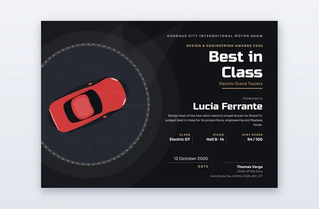 Turntable – Premio al mejor de su categoría en salón del automóvil