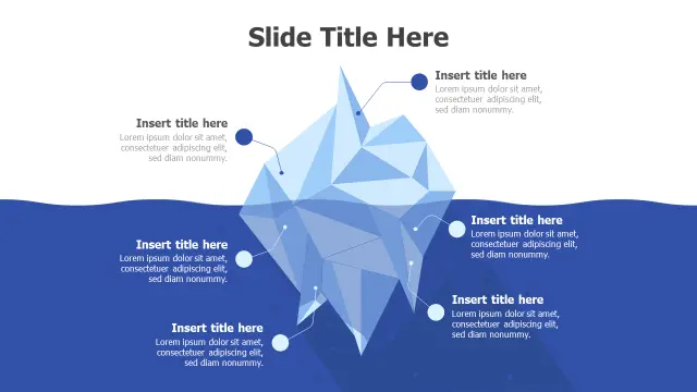 Six Factor Iceberg Risk Analysis | Iceberg | PPT Design