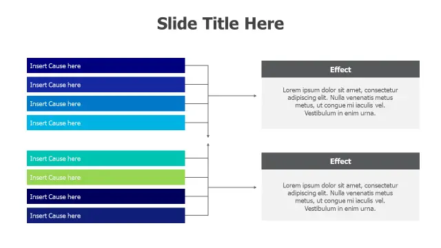 Cause Effect Analysis Fishbone Diagram