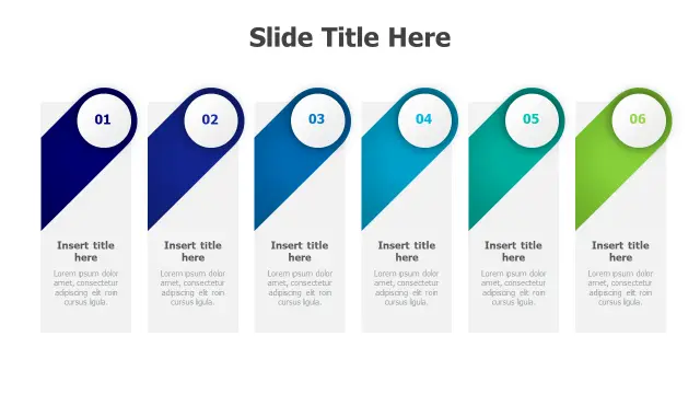 Six Point Banner Flag Agenda Layout