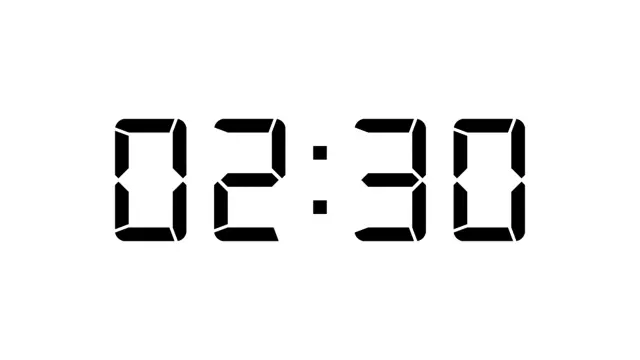 Digital LCD Countdown Timer Display — Alternatâ€¦ | PPT Design