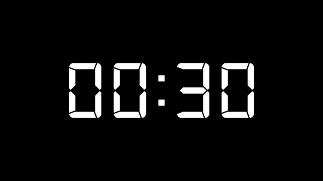 30 Second Timer — Free PowerPoint & Google Slides Download