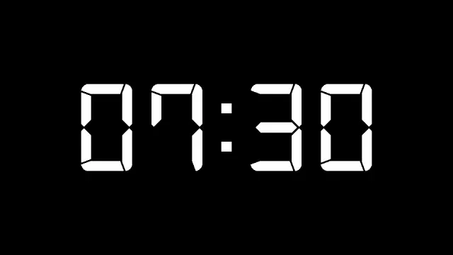 Digital LCD Countdown Timer Display — Modern Sâ€¦ | PPT Design