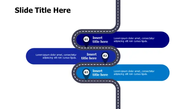 Winding Path Journey Roadmap Template — Alternâ€¦ | PPT Design