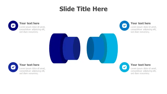Four Point Cylindrical Connection Infographic | PPT Design