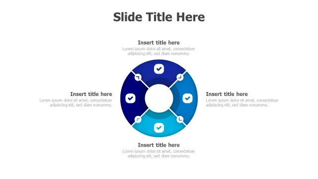 5-Point Circular Process Flow Diagram — Alternâ€¦ | PPT Design