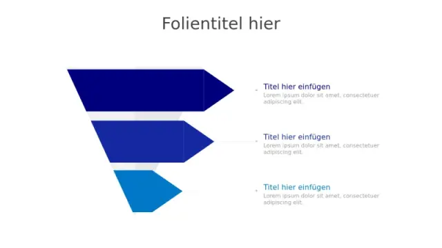 Drei-Phasen-Pfeiltrichter-Infografik | Trichter | PPT Design