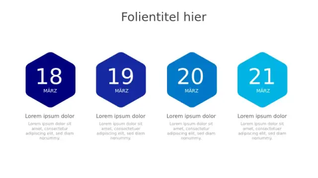 Kalender PowerPoint-Vorlagen | Kostenlose Kalender-Folien | PPT Design