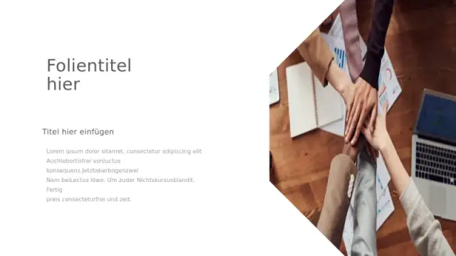Diagonal Split Layout mit Sonnenuntergangsfeldb… | PPT Design