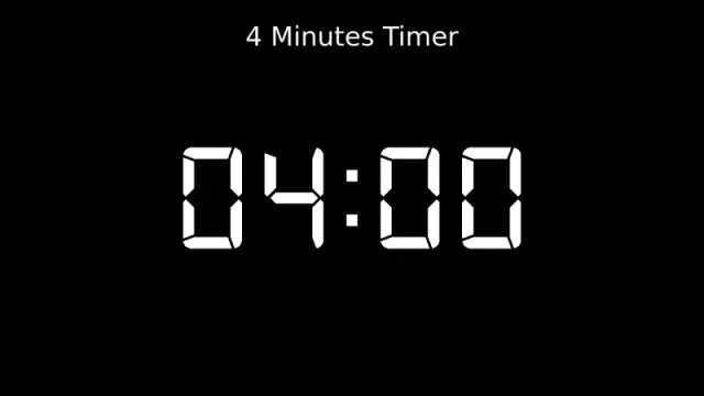 Digitaler 4-Minuten Timer | Timer | PPT Design