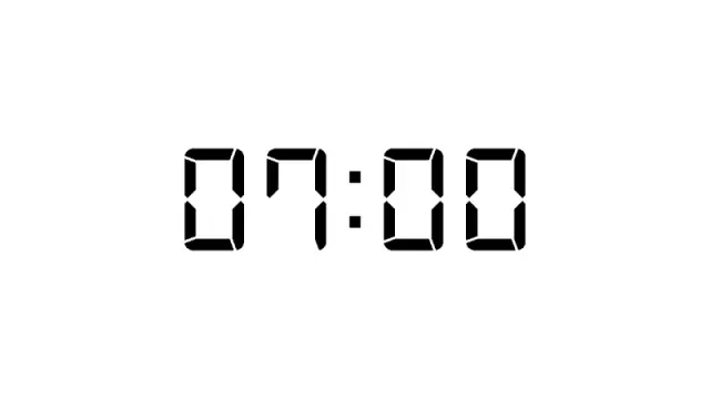 Digitaler Countdown-Timer Anzeige | Timer | PPT Design