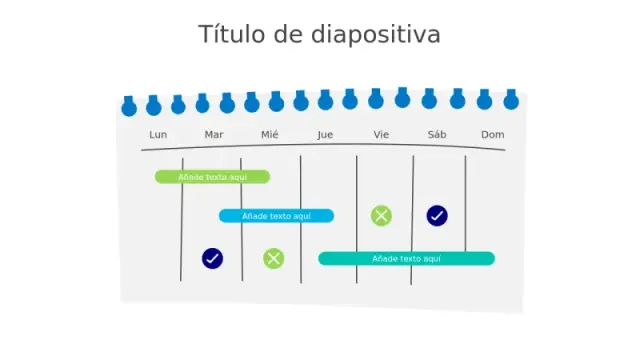 Calendario de Seguimiento del Estado de Tareas Semanales