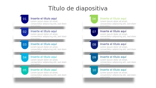 Diseño de Agenda con Insignias en Forma de Escudo de Diez Puntos