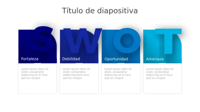 Plantillas PowerPoint de SWOT | Diapositivas de SWOT gratis | PPT Design