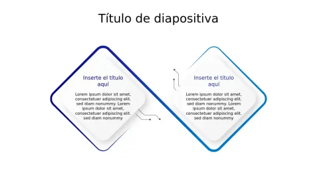 Diseño de Comparación en Forma de Diamante de Dos Puntos