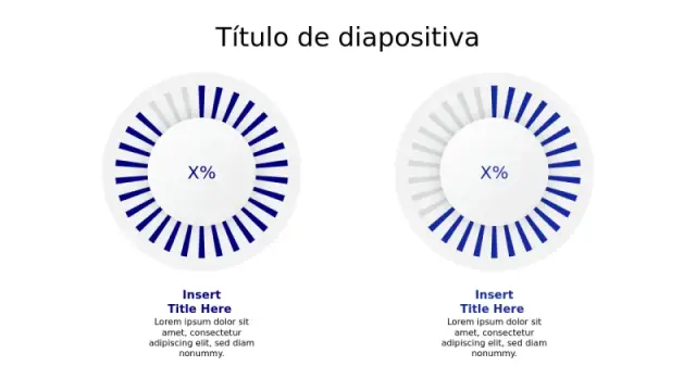 Gráficos Radiales de Progreso de Doble Porcentâ€¦ | PPT Design