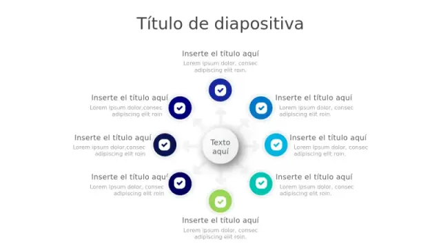 Flujo de Proceso Circular de Marca de Verificación de 8 Puntos